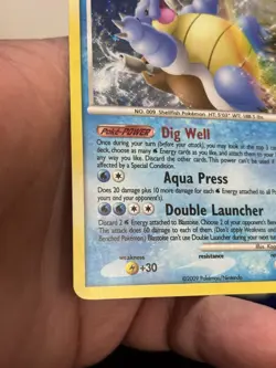 Blastoise - 2/127 - Pokemon Platinum Holo Card NM - Image 3