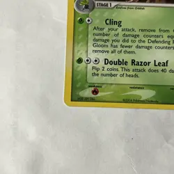 Pokemon Hidden Legends Gloom Reverse Holo Rare Card 35/101 NM Condition - Image 3