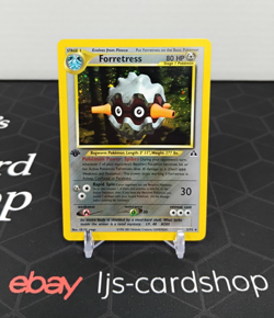Forretress Neo Discovery 2/75 Holo Rare 1st Edition LP Pokemon Card T1 - Image 1