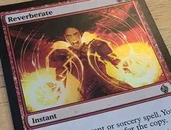 X 1 Reverberate FOIL NM-M Premium Deck 020 MTG Magic The Gathering - Image 1