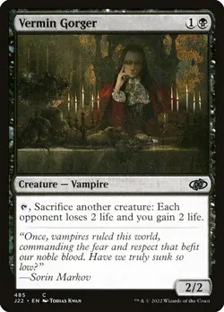 1x Vermin Gorger NM Eng MTG - Jumpstart 2022 - Image 1
