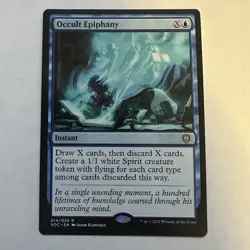 Occult Epiphany Commander: Innistrad: Crimson Vow Regular NM MTG Magic - Image 1