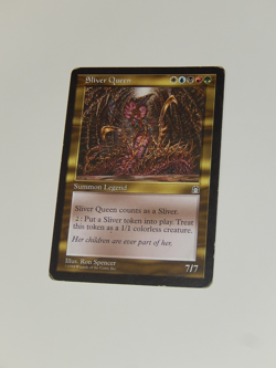 Magic The Gathering MTG Sliver Queen Stronghold HP Heavy Play RARE VINTAGE - Image 1