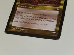 Magic The Gathering MTG Sliver Queen Stronghold HP Heavy Play RARE VINTAGE - Image 4