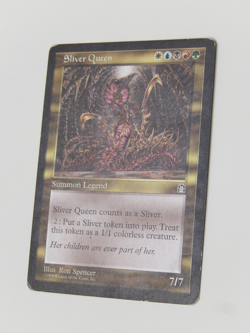 Magic The Gathering MTG Sliver Queen Stronghold HP Heavy Play RARE VINTAGE - Image 5