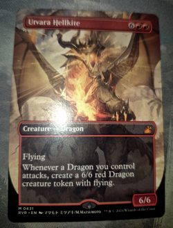 Utvara Hellkite (Anime Borderless) Ravnica Remastered Regular x1 NM MTG - Image 1