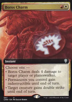 Boros Charm (Extended Art) - U - Commander Legends - 687 - LP - Image 1