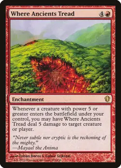 Where Ancients Tread [Commander 2013] Near Mint - Image 1
