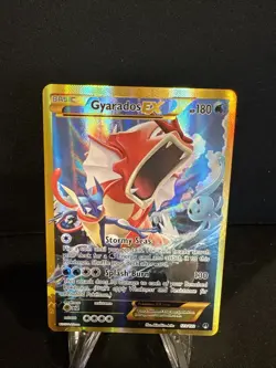 2016 Pokemon-Gyarados EX 123/122-Breakpoint-Holo - Image 1