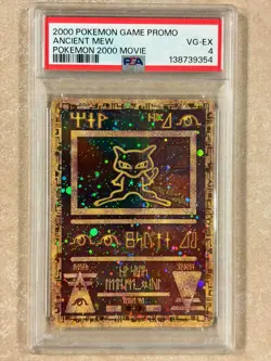 2000 Pokemon Ancient Mew Holo Movie Promo *PSA 4 #138739354* - Image 1