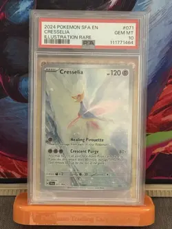 Pokemon Cresselia Illustration Rare 071/064 Shrouded Fable PSA GEM MINT 10 - Image 1