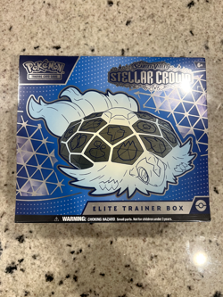 Pokemon TCG S&V Stellar Crown Elite Trainer Box ETB New Sealed - Image 1