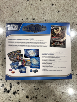 Pokemon TCG S&V Stellar Crown Elite Trainer Box ETB New Sealed - Image 2