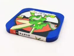 2013 BANDAI GAME FREAK POKEMON VINTAGE JAPANESE TRETTA CHIP - 8-31 SCYTHER - Image 3