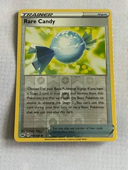 3x Rare Candy (180/202) SWSH Base Set - Foil - Near Mint - 2020 - Pokemon TCG - Image 2