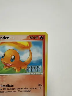 Charmander 48/100 Crystal Guardians Reverse Holo Stamped Near Mint 2006 Pokemon - Image 3