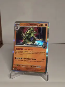 Pokemon TCG - Team Rocket's Tyranitar Promo 096/182 Destined Rivals NM/M - Image 1
