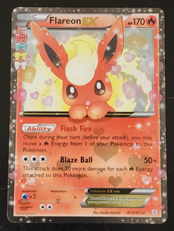 Pokemon Flareon EX RC6/RC32 Generations Radiant Collection Ultra Rare Holo NM - Image 1