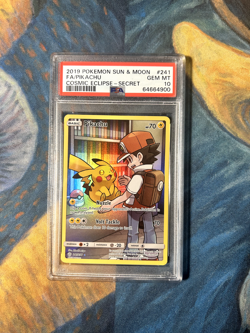 Pokemon TCG - Pikachu 241/236 Secret Rare Cosmic Eclipse PSA 10 - Image 1