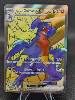Cynthia's Garchomp ex 204 - Scarlet & Violet Black Star Promo - Pokemon TCG NM - Image 1