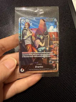 Shanks (2025 PSA Magazine Promo) OP09-001 One Piece Sealed PLEASE READ - Image 1