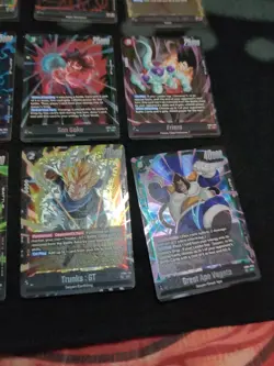 Dragon Ball Super Card Game FB04 Lot Of 12 SR Cards - Image 3