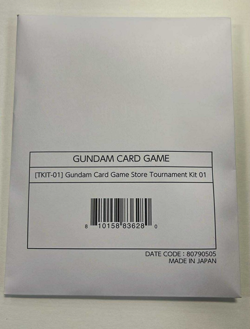 Gundam Card Game Store Tournament Kit TCG TKIT-01 English NEW SEALED - Image 1