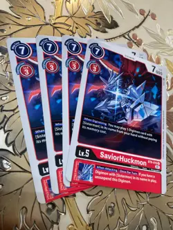 Digimon Card Game Playset - BT6-015 U SaviorHuckmon Double Diamond - Image 1