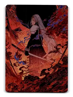 Nibelheim Aflame Art Card S Art Series: FINAL FANTASY 35 NM - Image 2