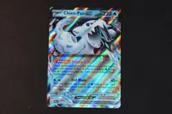 Chien Pao ex 061/193 Holo Pokemon Card Scarlet Violet Paldea Evolved NEAR MINT - Image 1