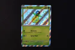 Smoliv 102/091 Holo Shiny Pokemon TCG Card Paldean Fates 2024 NEAR MINT - Image 1