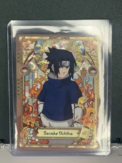 Sasuke Uchiha NARUTO NRSA01-SP-002L5 Naruto Kayou Card ENG Heaven Scroll RARE ☁ - Image 1