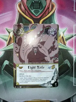 Bandai Eight Tails Killer Bee Tailed Beast 1st Ed 2007SP Naruto CCG Card 1242 - Image 1