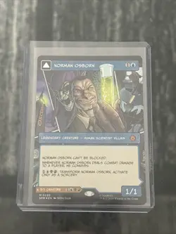 MTG Norman Osborn 0220 FOIL Borderless Mythic - Image 1