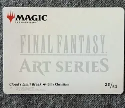 Magic: The Gathering Art Series: Final Fantasy #23 Cloud's Limit Break - Image 2