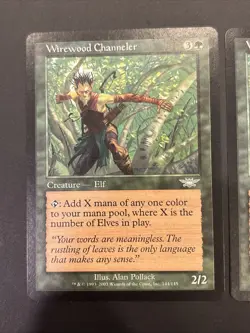 2x Wirewood Channeled Legions 144/145 Magic Mtg NM UP - Image 2