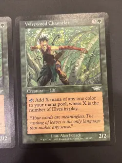 2x Wirewood Channeled Legions 144/145 Magic Mtg NM UP - Image 3