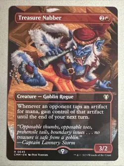 MTG / Treasure Nabber / CMM / #645 / Regular / Rare / NM - Image 1