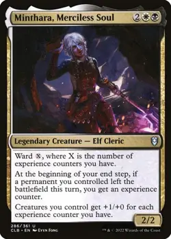 NM Minthara, Merciless Soul, MTG, Baldur's Gate, Magic the Gathering, 286 - Image 1
