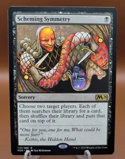 Scheming Symmetry x1 MTG Core 2020 M20 Magic Near Mint NM English - Image 1