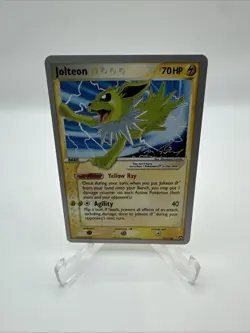 Jolteon Gold Star 101/108 Pokemon TCG 2007 World Championship (Tom Roos) - Image 1