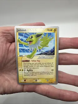 Jolteon Gold Star 101/108 Pokemon TCG 2007 World Championship (Tom Roos) - Image 3