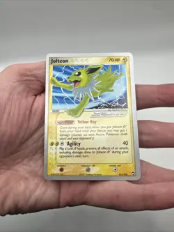Jolteon Gold Star 101/108 Pokemon TCG 2007 World Championship (Tom Roos) - Image 4