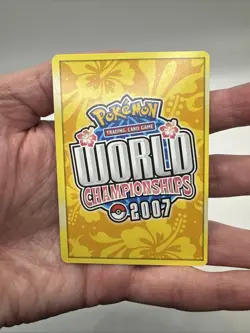 Jolteon Gold Star 101/108 Pokemon TCG 2007 World Championship (Tom Roos) - Image 5