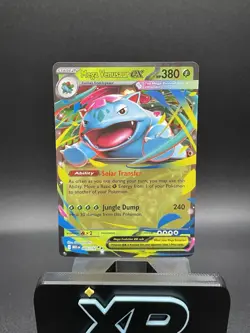 Pokemon Mega Venusaur ex 003/132 Base Set Mega Evolutions Double Rare - Image 1
