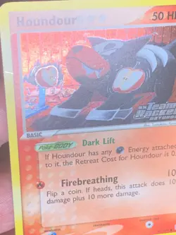 Houndour 60/109 Reverse Holo - ex Team Rocket Returns Pokemon Card - LP - Image 3