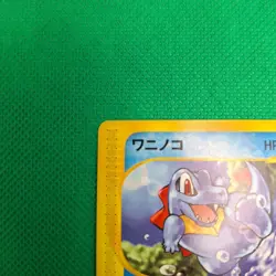 Totodile 8/18 Japanese McDonald's E-Minimum Pack Pokemon TCG LP - Image 5