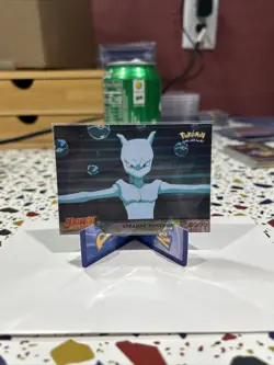 Mewtwo ‘stealing Pokemon’ Black Label Topps Foil - Image 1