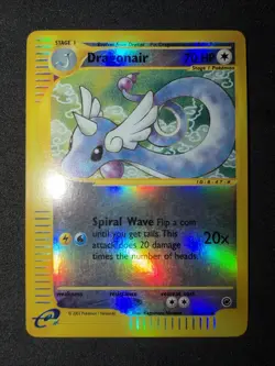 Pokemon TCG Dragonair 75/165 Expedition Base Set Reverse Holo - Image 1