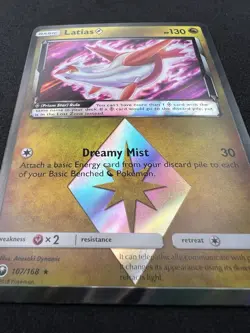 Pokemon TCG Latias Prism Star 107/168 Sm-Celestial Storm Holo NM - Image 2